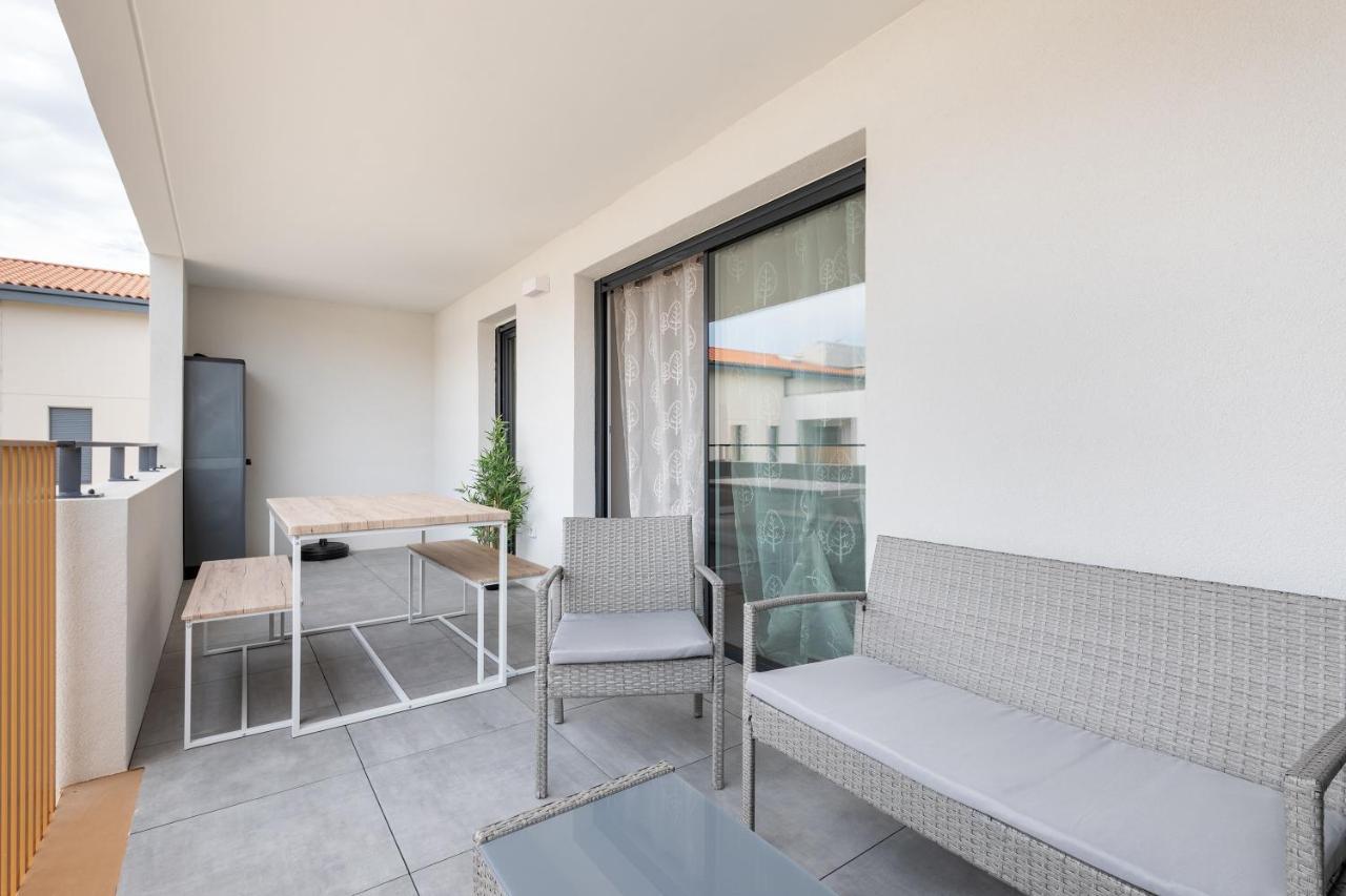 Le Corinthe - Appt Classe 3 Etoiles Et Climatise Marseillan  Esterno foto